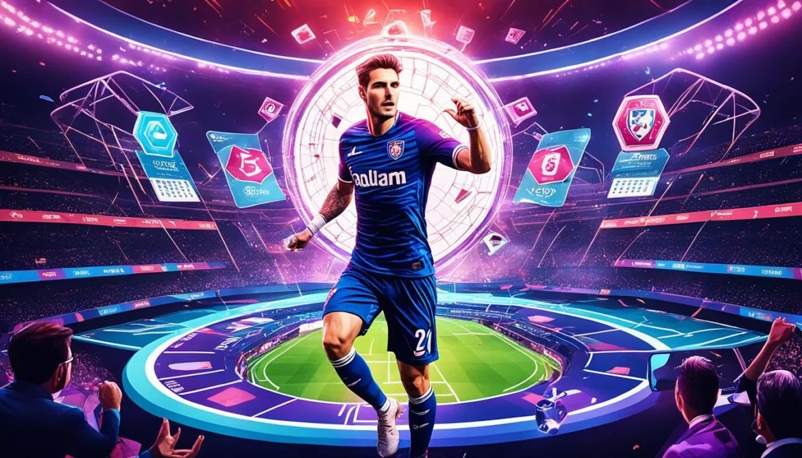 Visual permainan bertema kompetisi di lobi GACOR77